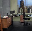 专业办公室灰色地砖装修效果图片