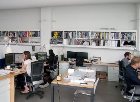 企业办公室装修 小型办公室装修效果图