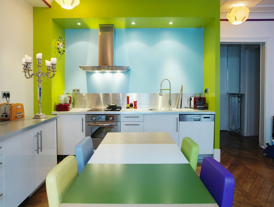 2023小户型公寓设计厨房餐厅装修效果图