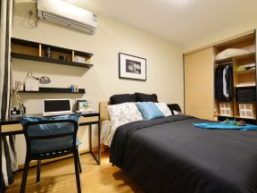 小户型公寓设计 男生卧室装修效果图片