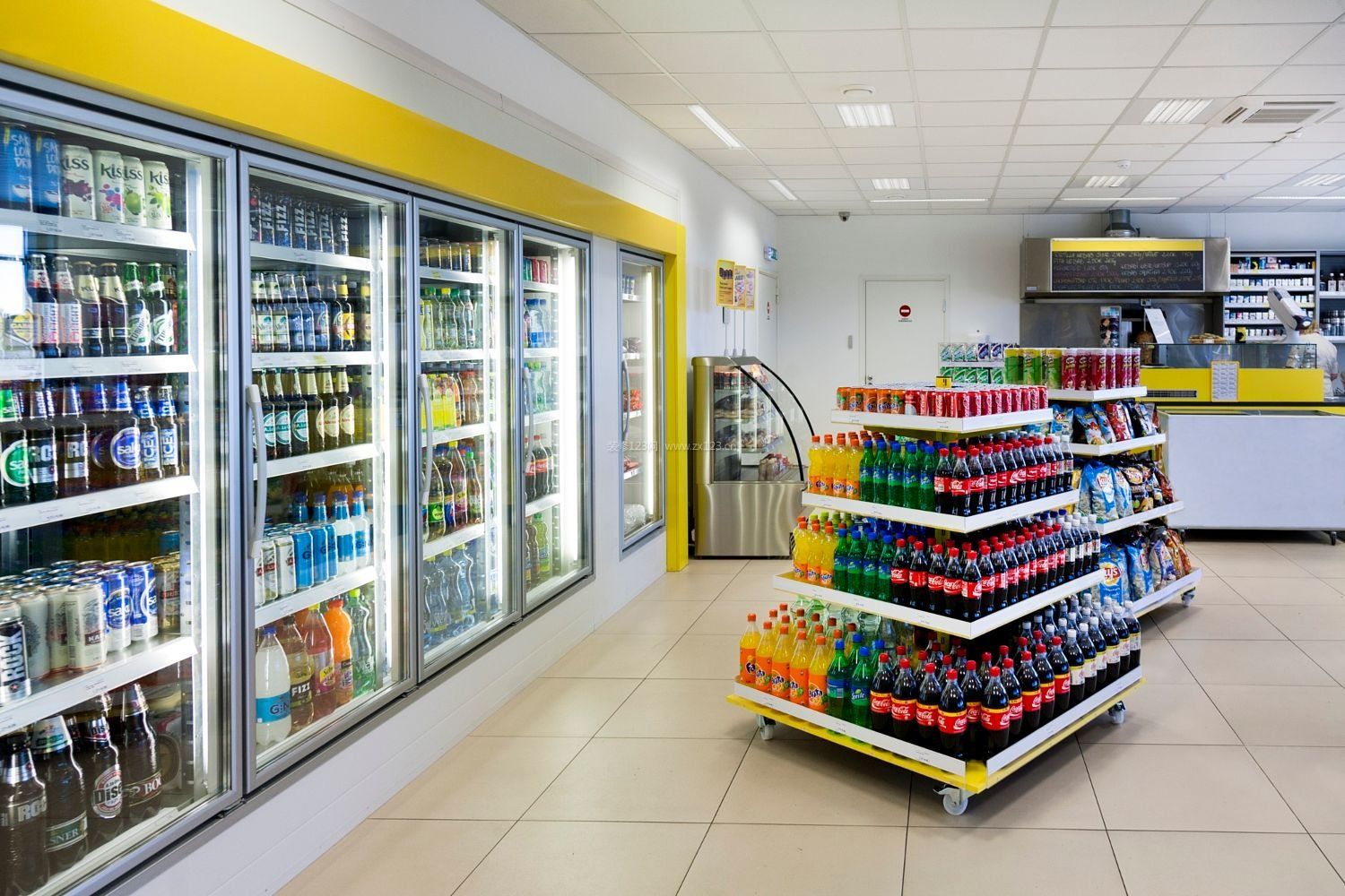 现代超市货架装饰设计效果图片欣赏