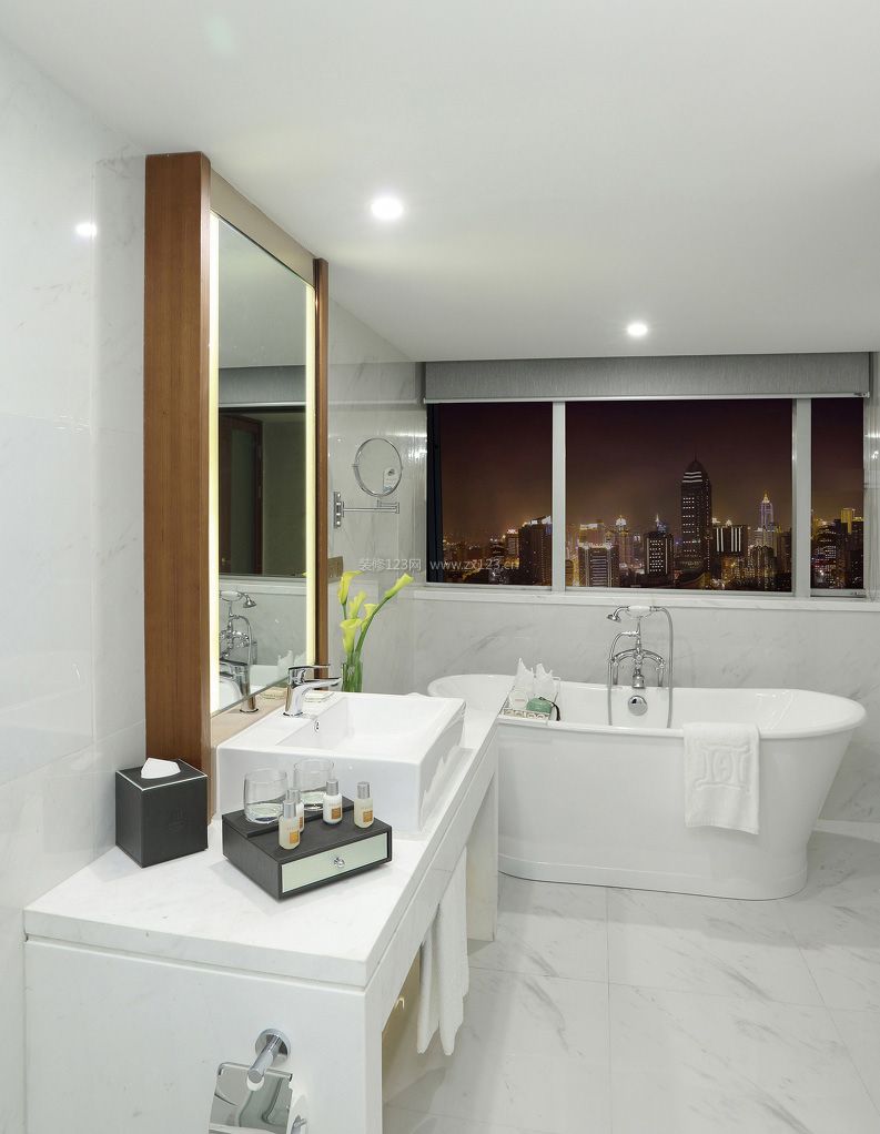 酒店室内浴室装修设计效果图