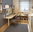 创意小型公寓办公室设计装修效果图 