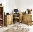 公寓办公室装修实木书柜效果图片