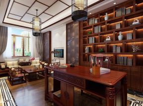 小書房設(shè)計 中式室內(nèi)裝修效果圖大全