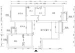 130平米三室兩廳兩衛(wèi)戶型圖