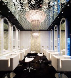 最新60平美发店装修图片_装修123效果图