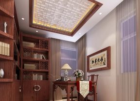 小書(shū)房家裝 吊頂設(shè)計(jì)裝修效果圖片