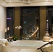 星级酒店室内浴室装修案例图片 