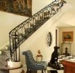 欧式简约别墅设计楼梯装修效果图片