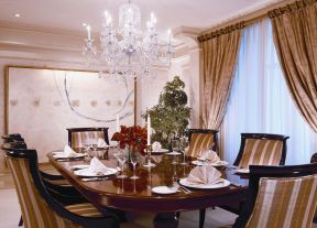 2023最新五星级酒店餐厅室内餐桌椅子装修效果图片