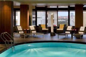 五星级酒店装修图 游泳池设计装修效果图片