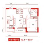 60平米別墅小戶型設(shè)計(jì)戶型圖