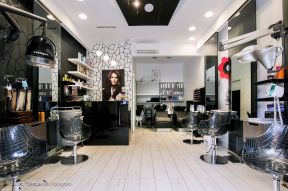 高端美發(fā)店裝修 室內裝飾設計效果圖