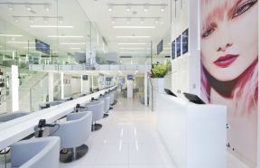 韩国美发店装修图 美发店设计图