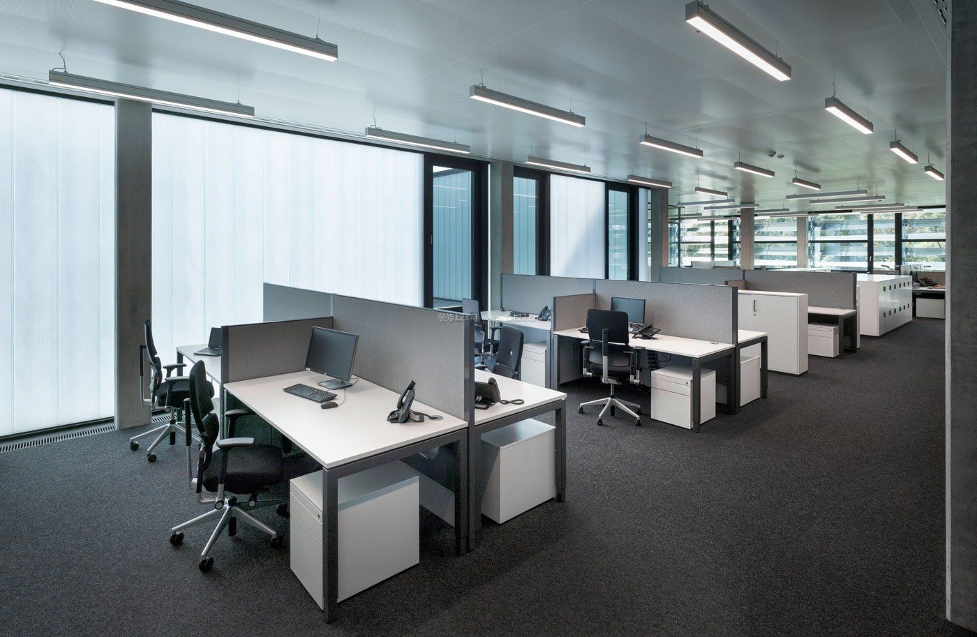 现代风格50平方米办公室装修设计