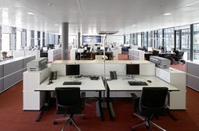 50平方米办公室装修 办公室地面装修效果图