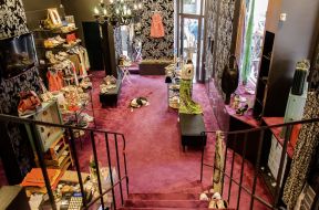 服裝店門面裝修圖 地毯裝修效果圖片