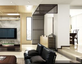 新中式家具元素 简约家居装修图片