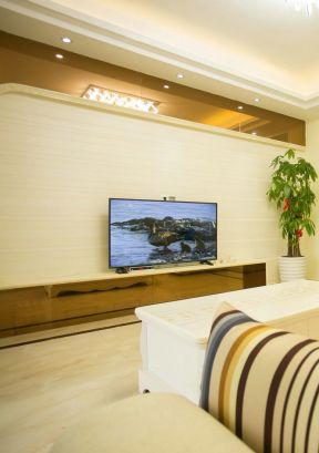 現(xiàn)代客廳電視背景墻 現(xiàn)代簡(jiǎn)約裝修樣板間