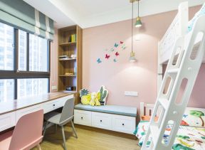 30平米儿童房 高低床装修效果图片