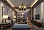 中式家居客厅灯具装修效果图