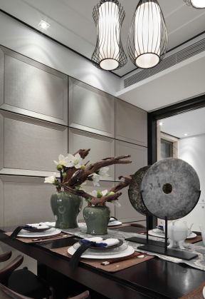 中式燈具 家裝餐廳設(shè)計(jì)效果圖
