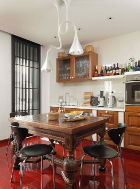 中式燈具 廚房餐廳裝修效果圖