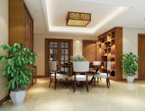 中式燈具 簡(jiǎn)約中式別墅效果圖