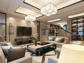 中式燈具 中式室內(nèi)效果圖