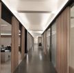 现代简约风格办公室走廊吊顶设计效果图片