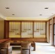 日式田园风格室内茶室设计图