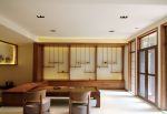 日式田园风格室内茶室设计图