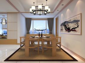 小型中餐廳設(shè)計 裝飾畫裝修效果圖片