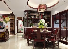 小型中餐廳設(shè)計 家裝餐廳效果圖