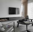小户型客厅设计木质茶几装修效果图片