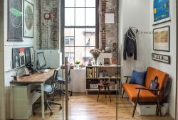 旅行社门面室内前台背景墙装修效果图_装修1