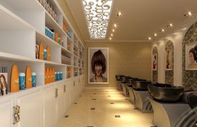 美發(fā)店裝修圖 儲物柜裝修效果圖片