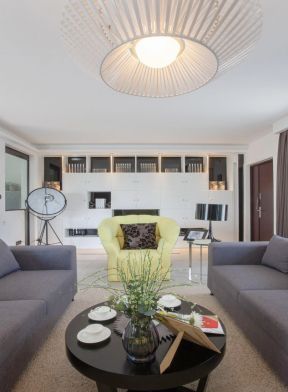小户型客厅设计 沙发椅子装修效果图片