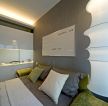 现代家装风格20平米小户型卧室装修效果图片