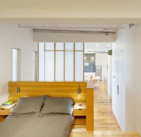 日式风格20平米小户型卧室装修效果图片-每日推荐