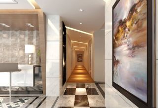 宾馆酒店走廊装修效果图片
