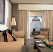 5万东南亚风格小户型客厅装修图片