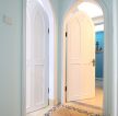 地中海风格家庭白色门装修效果图片