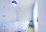 地中海风格家庭卧室窗帘搭配效果图