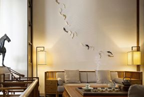 室內(nèi)設(shè)計中式風(fēng)格 簡約客廳裝修效果圖