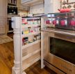 美式室内设计整体厨房风格装修效果图片
