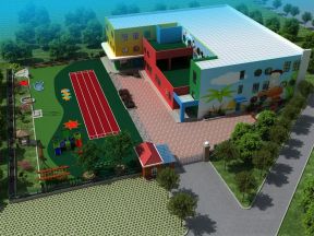 幼儿园外墙设计图片 幼儿园环境布置与设计