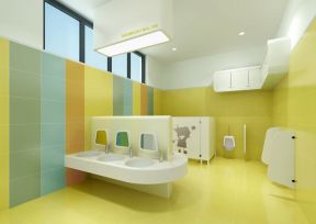 幼儿园卫生间设计图 幼儿园装饰效果图片