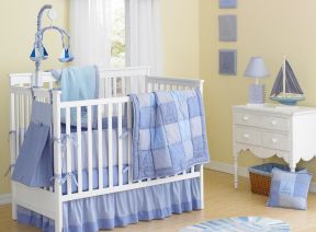 简单欧式室内婴儿房装饰设计效果图